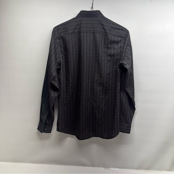 Theory IRVING Men's Gray Plaid Shirt SIZE SMALL NWT - Picture 3 of 9
